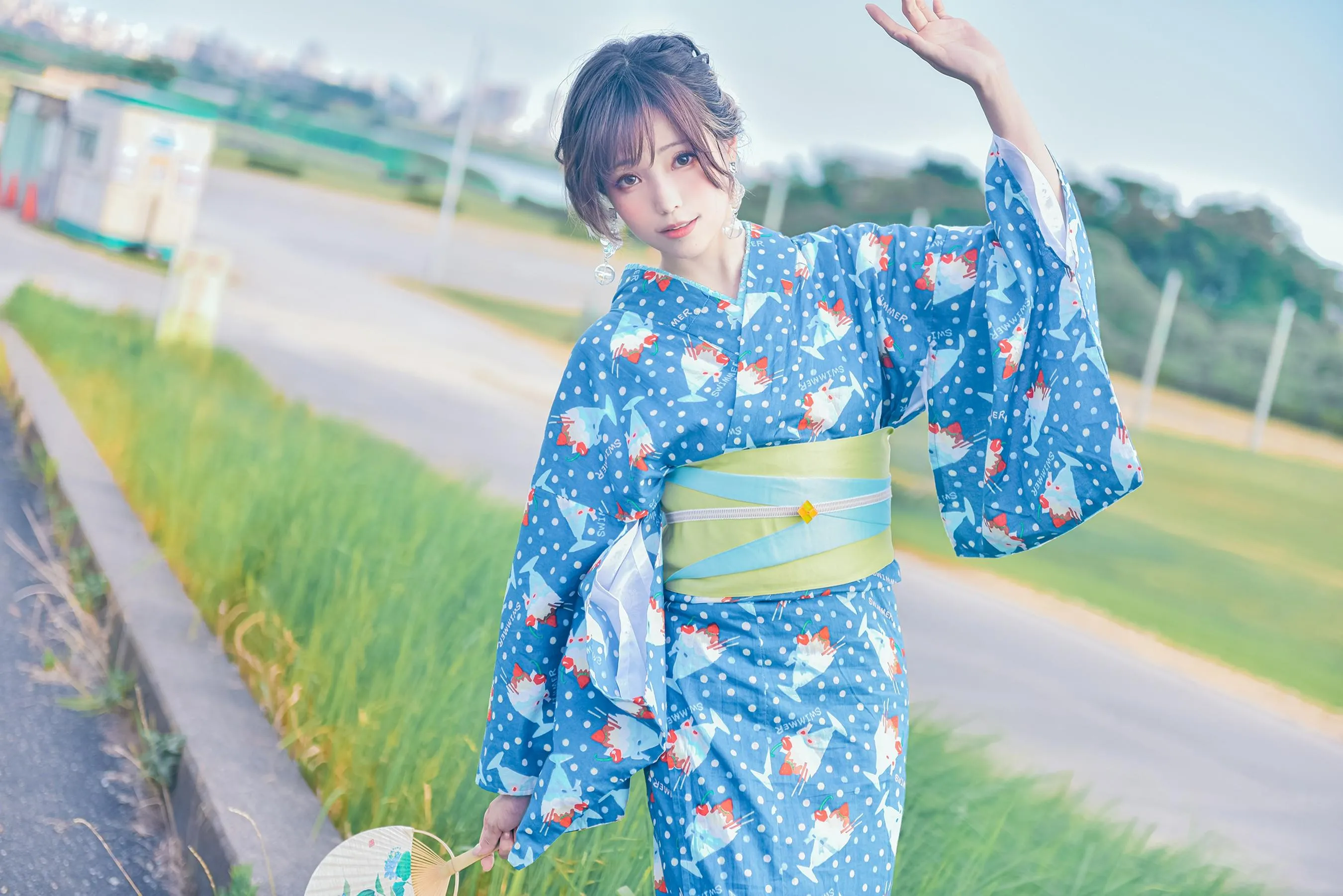 ElyEE子 – NO.119 2023.august A-聖代浴衣 Sundae Yukata [29P]插图3